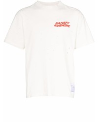Satisfy Logo Print Mothtech T Shirt