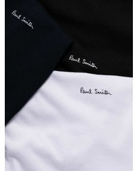 Paul Smith Logo Print Organic Cotton T Shirt