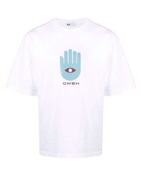 Gmbh Logo Print Organic Cotton T Shirt