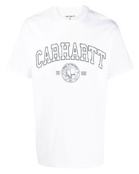 Carhartt WIP Logo Print Organic Cotton T Shirt