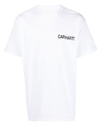 Carhartt WIP Logo Print Organic Cotton T Shirt