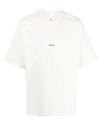 Oamc Logo Print Organic Cotton T Shirt