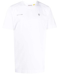 Moncler Logo Print Oversized T Shirt