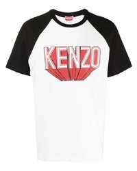 Kenzo Logo Print Raglan Sleeve T Shirt