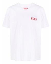 EDEN power corp Logo Print Recycled Cotton T Shirt