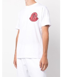 Moncler Logo Print Short Sleeve T Shirt