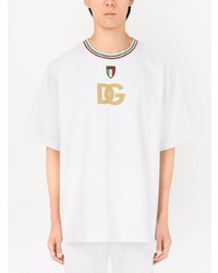 Dolce & Gabbana Logo Print Short Sleeve T Shirt