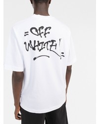 Off-White Logo Print Short Sleeve T Shirt