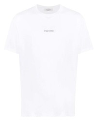 Valentino Logo Print Short Sleeve T Shirt