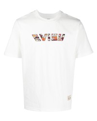 Evisu Logo Print Short Sleeve T Shirt