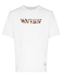 Evisu Logo Print Short Sleeve T Shirt