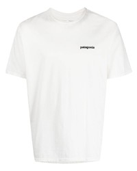 Patagonia Logo Print Short Sleeve T Shirt