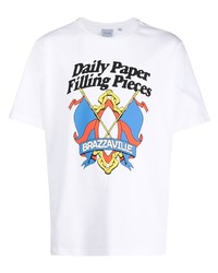 Daily Paper Logo Print Short Sleeve T Shirt