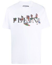 Philipp Plein Logo Print Short Sleeve T Shirt