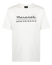 North Sails Logo Print Short Sleeve T Shirt