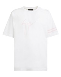 Giuseppe Zanotti Logo Print Short Sleeve T Shirt