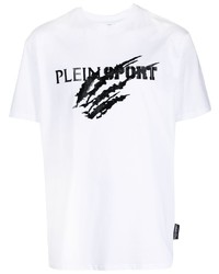 Plein Sport Logo Print Short Sleeve T Shirt