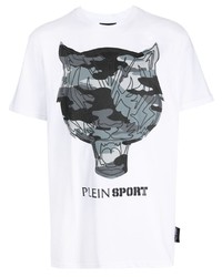 Plein Sport Logo Print Short Sleeve T Shirt