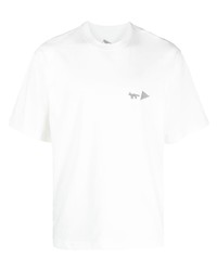 And Wander Logo Print Short Sleeve T Shirt