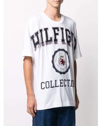 Hilfiger Collection Logo Print Short Sleeved T Shirt