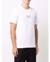 Calvin Klein Logo Print Short Sleeved T Shirt