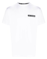 Karl Lagerfeld Logo Print Short Sleeved T Shirt