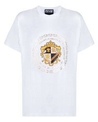 VERSACE JEANS COUTURE Logo Print Short Sleeved T Shirt