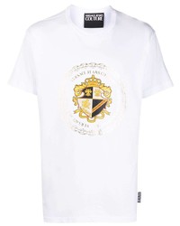 VERSACE JEANS COUTURE Logo Print Short Sleeved T Shirt