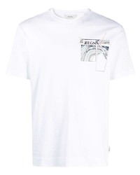 Z Zegna Logo Print Short Sleeved T Shirt