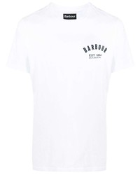Barbour Logo Print Short Sleeved T Shirt