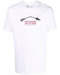Maharishi Logo Print Short Sleeved T Shirt