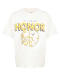 HONOR THE GIFT Logo Print Short Sleeved T Shirt