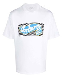 Carhartt WIP Logo Print Short Sleeved T Shirt