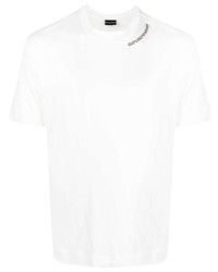 Emporio Armani Logo Print Short Sleeved T Shirt