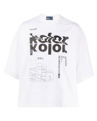 Kolor Logo Print Short Sleeved T Shirt