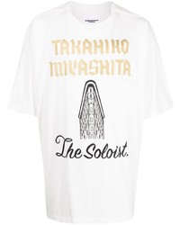 Takahiromiyashita The Soloist Logo Print Short Sleeved T Shirt