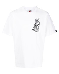 Icecream Logo Print Short Sleeved T Shirt
