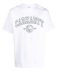 Carhartt WIP Logo Print Short Sleeved T Shirt