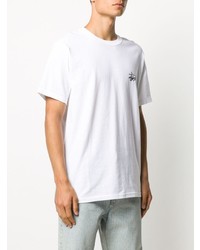 Stussy Logo Print T Shirt