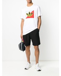 adidas Logo Print T Shirt