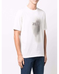 Zilli Logo Print T Shirt