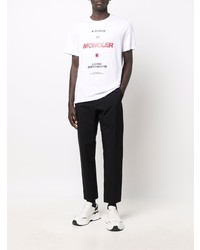 Moncler Logo Print T Shirt