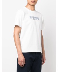 Evisu Logo Print T Shirt