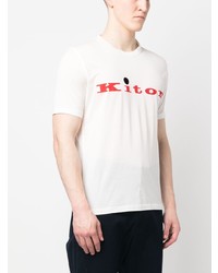 Kiton Logo Print T Shirt