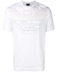 Emporio Armani Logo Print T Shirt