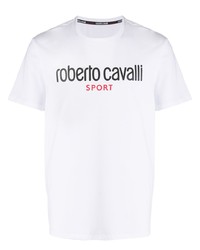 Roberto Cavalli Logo Print T Shirt