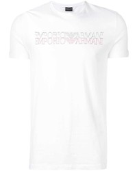 Emporio Armani Logo Print T Shirt