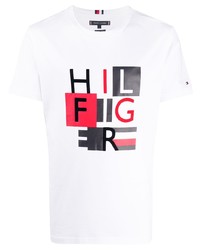 Tommy Hilfiger Logo Print T Shirt