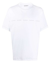 Acne Studios Logo Print T Shirt