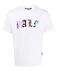 Palm Angels Logo Print T Shirt